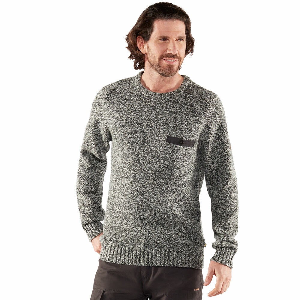 Fjallraven Lada Round Neck Sweater Mens Pullover Knit Sweater Wool Size XXL NWT